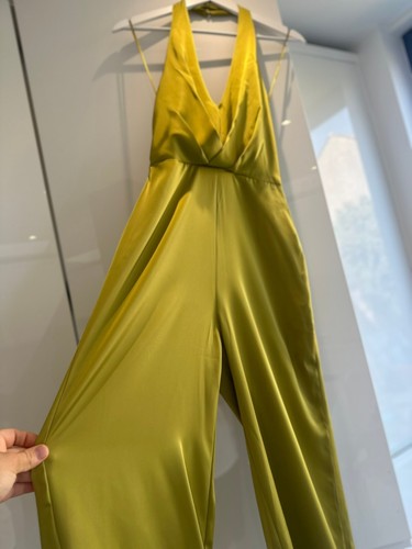 Zara green satin - zara, size