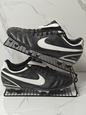 2007 Nike Tiempo FG Legend II Elite Mystic R10 Ronaldinho Leather Size 7 UK 