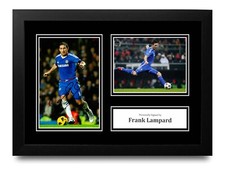 Frank Lampard Signed A4 Framed
