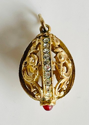 Sterling silver russian egg - sterling,
