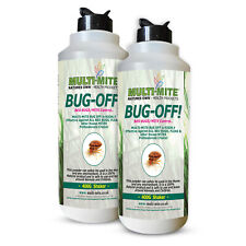 Bed Bug Powder 2 X BUG-OFF! Bed Bug Powder 400G Shaker Bottles - MULTI MITE