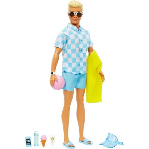 Barbie blonde ken beach doll - ken,