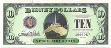 Disney Dollars Disneyland