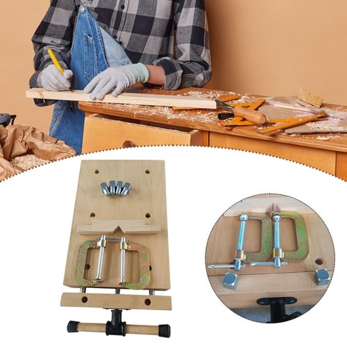 Wooden workbench vise - vise, clamps