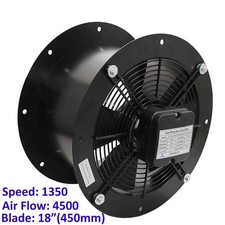 450mm industrial duct fan - 450mm,