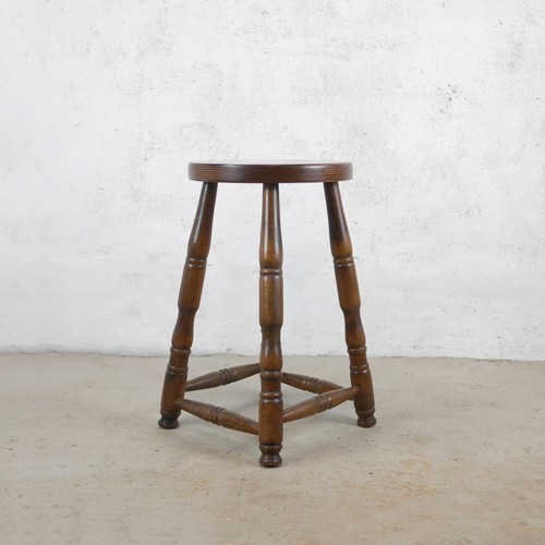 Vintage rustic elm - rustic, stool