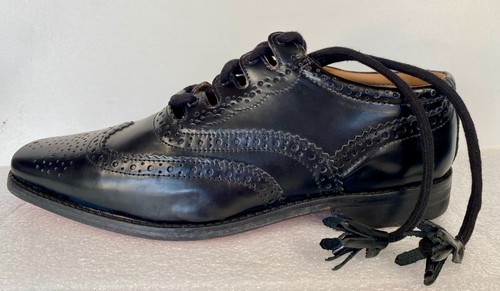 Thistle leather ghillie brogue - leather,