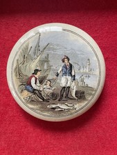 Prattware Pot Lid Mending The