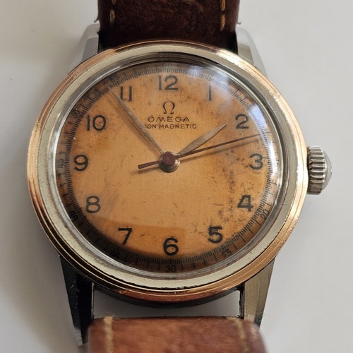 Vintage omega gold - and, steel