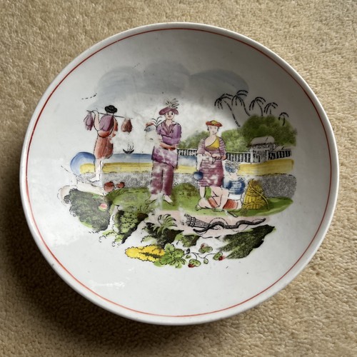 Georgian porcelain 1830 dish - georgian,