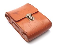 Vintage Brown Leather Case for