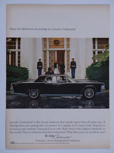 1965 lincoln continental - lincoln,