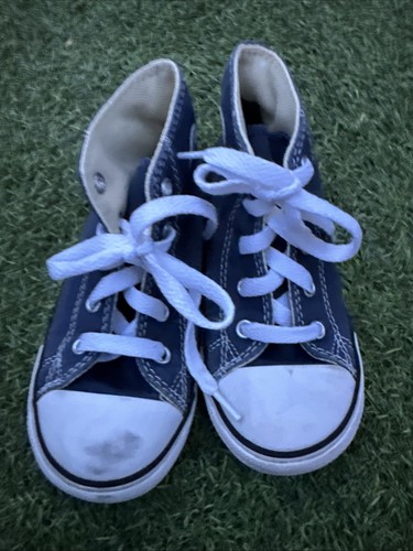 Kids blue converse size - uk, 13