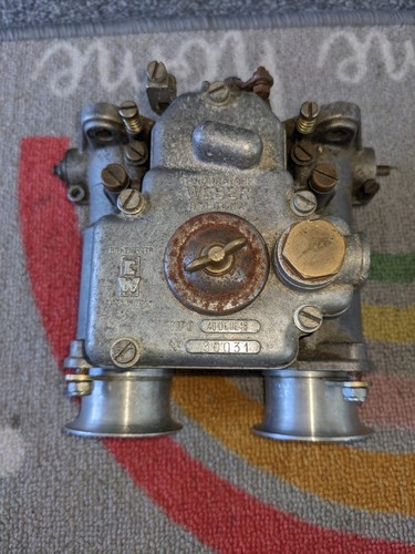 Weber dcoe type - type, 31