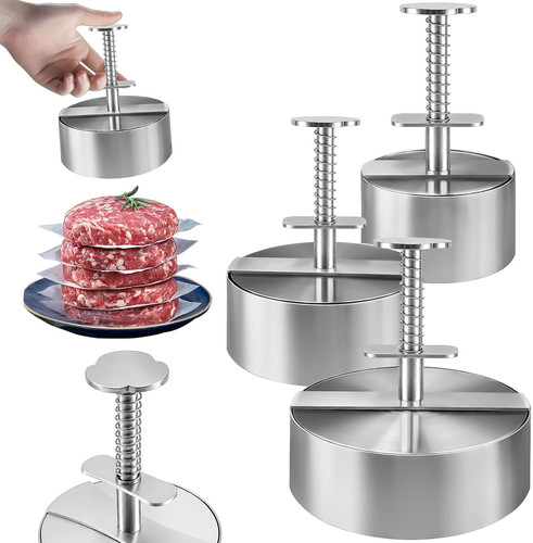Pack adjustable burger - burger, press