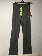 Ladies grey lightweight sweat gym pants Zumba trousers Dance SIZE XS 6-8