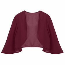 UK Womens Chiffon Shrug Shawl