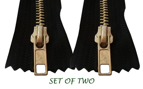 Set jeans zip - set, gold
