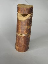 Vintage Rustic Wooden Folk Whistle – Hand Carved Branch Wood Flute (10cm)