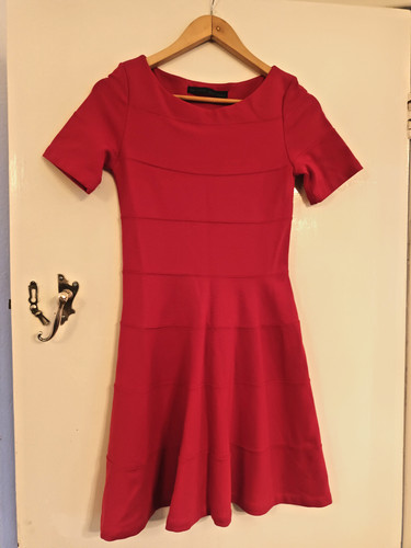 Zara red strech - zara, bodycon