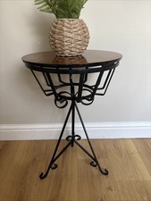 Vintage Black Wrought Cast
