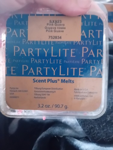 Partylite pink guava wax melt - partylite,