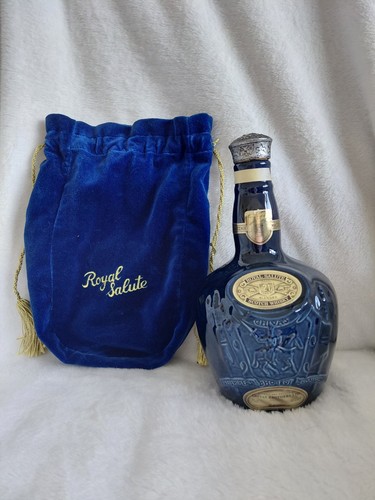 Empty chivas regal blue - chivas, wade
