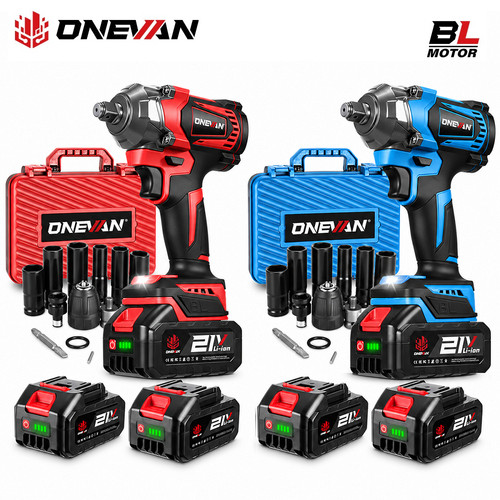 Cordless electric impact - 1/2",