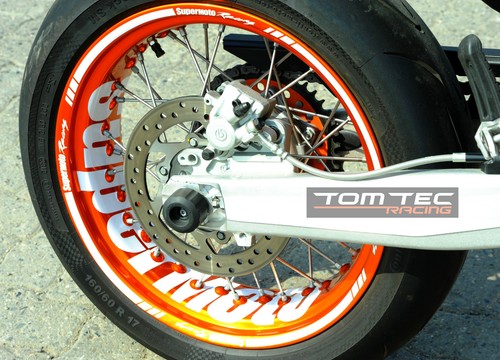 Wheel sticker supermoto ktm - sticker,