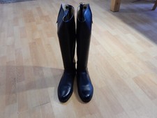 Rectiligne black leather - , tall