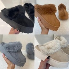 WOMENS LADIES COMFY FLUFFY