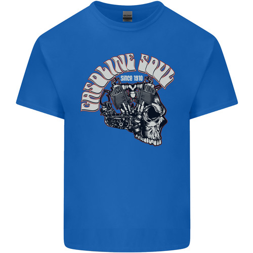 Gasoline soul biker skull - gasoline,