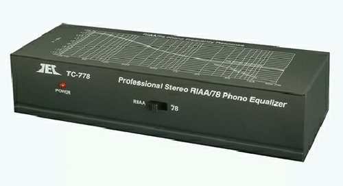 Tec 778 riaa 78 phono - tc-778,