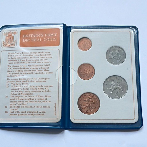 Royal mint britain first - royal, britain’s
