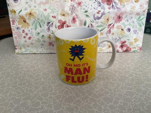 Sneeze man flu - mr, yellow