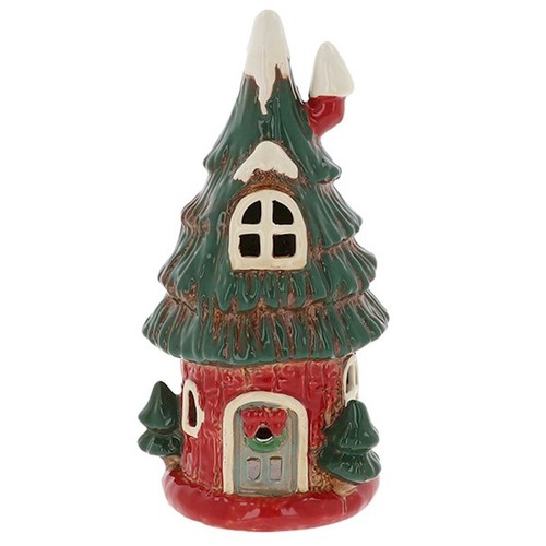 Village pottery christmas - village,