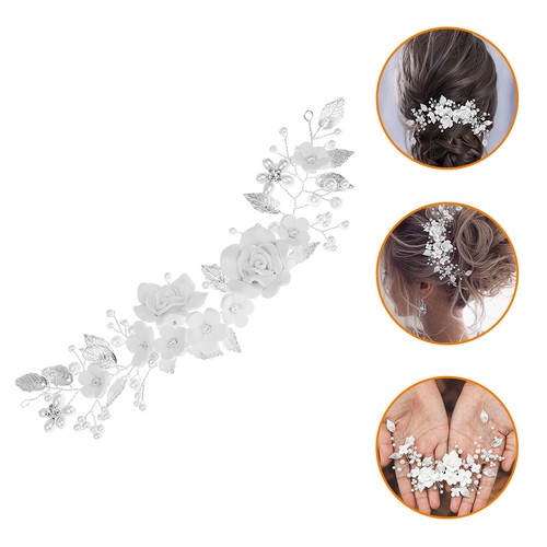 Wedding hair piece bride - wedding,