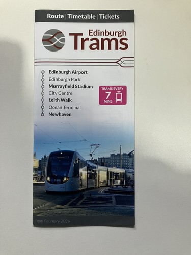Edinburgh trams route - edinburgh,