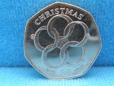 2009 isle man christmas 50p - of,