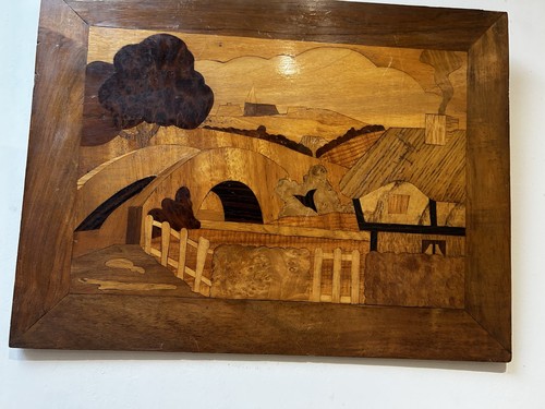Vintage folk art - art, wood
