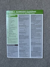 Kaplan Schweser CFA Level 1