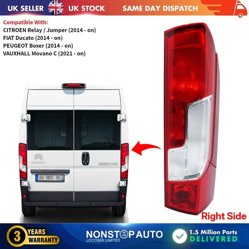 Tail light lamp rear - tail, for