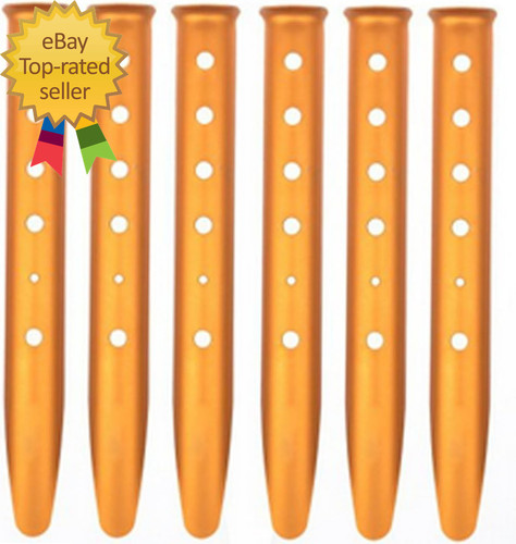 Aluminum tent stakes for - stakes,