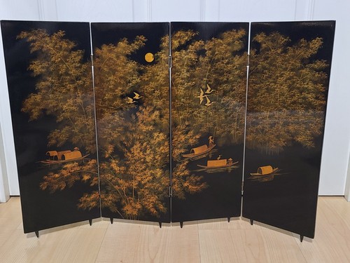 Vintage chinoiserie panel - chinoiserie, 4