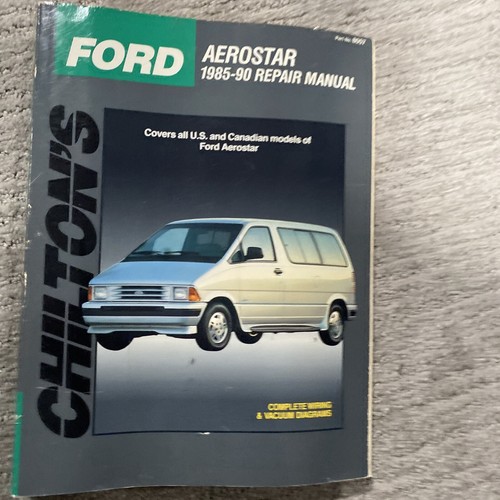 Ford aerostar van 1985 - ford,