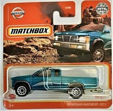 Matchbox MOUNTAIN 2022 #38 95 NISSAN HARDBODY D21 Turquoise MINT