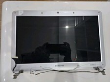 J417 Samsaung R530 LCD SCREEN bezel trim Top Lid Hinges Full Assembly