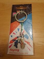 Olympics London 2012 - Paralympics 2012 -  Wenlock & Mandeville Keyring 