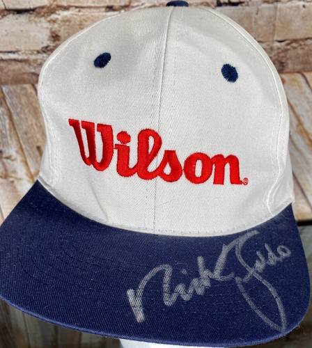 Nick faldo signed cap - signed,