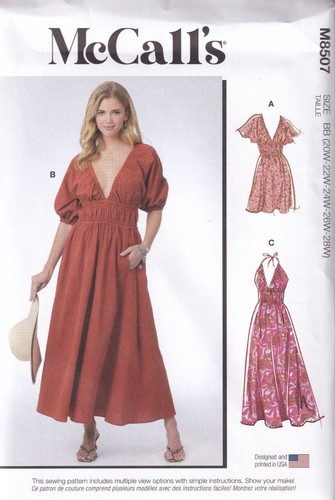 Mccalls 8507 dresses sewing - dresses,